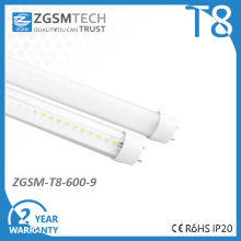 Luz de tubo lineal T8 de alta calidad de oficina LED de 9W